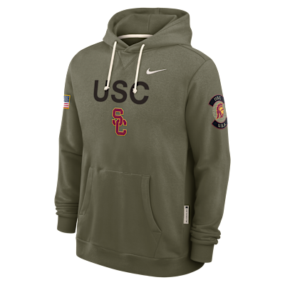 USC 2025 Military Appreciation Men's Nike Dri-FIT College Pullover Hoodie