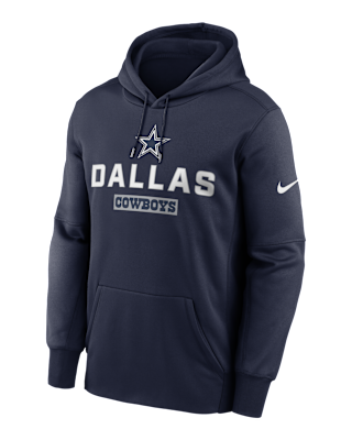 Мужское худи Dallas Cowboys Toss Sweep Men’s Nike Therma NFL Pullover Hoodie