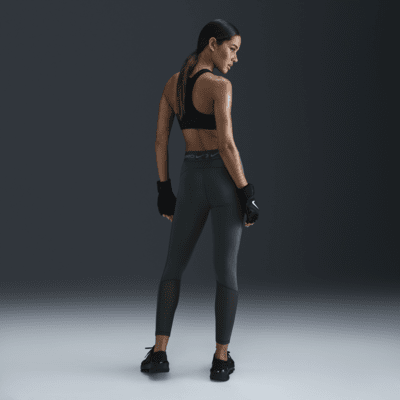 Nike Pro Normal Belli Bilek Üstü Grafikli Kadın Taytı