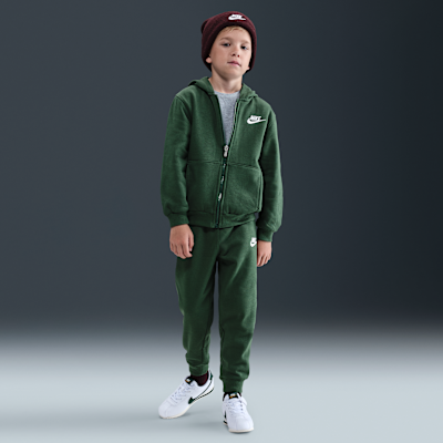 Nike Full-Zip Club Set Little Kids 2-Piece Hoodie Set