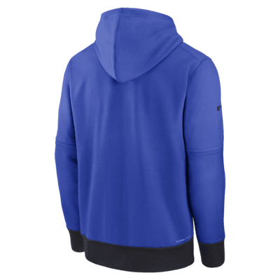 Toronto Blue Jays City Connect Practice Men's Nike Therma MLB Pullover Hoodie