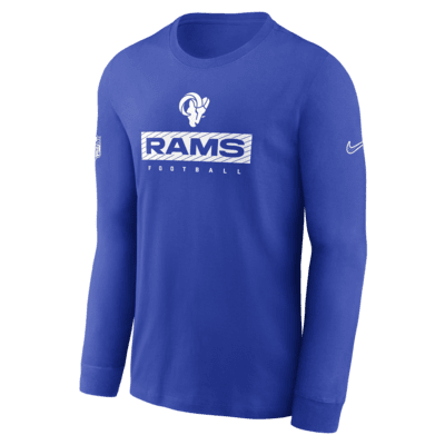 Мужская футболка Los Angeles Rams Sideline Team Issue