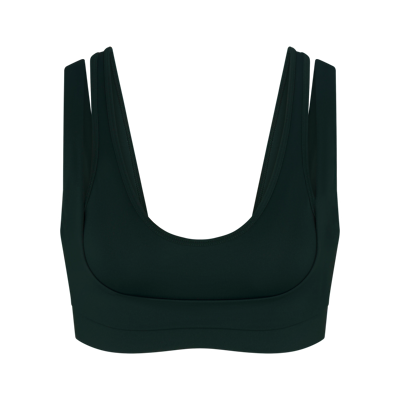 Bra de cuello en forma de U con doble tirante para mujer NikeSKIMS Matte