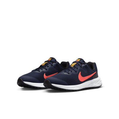 Nike Revolution 6 Big Kids' Road Running Shoes