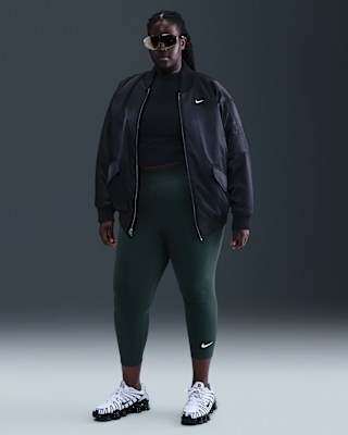 Женские тайтсы Nike Sportswear Classic High-Waisted 7/8 Leggings (Plus Size)