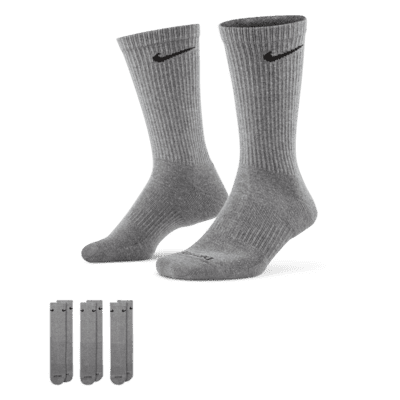 nike socks white grey black