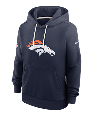 Женское худи Denver Broncos Sideline Nike Dri-FIT NFL Pullover Hoodie