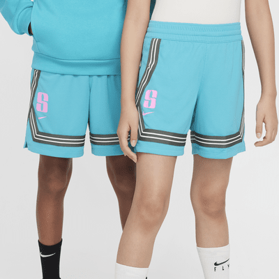 Shorts de básquetbol Dri-FIT para niña talla grande Sabrina