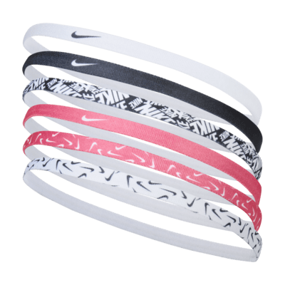 Nike Printed Headbands (6 Pack)