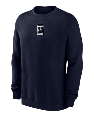 Мужские  Nike Club Tennis Fleece Crew для тенниса