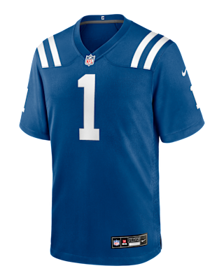 Мужские джерси Sauce Gardner Indianapolis Colts Nike NFL Game Jersey