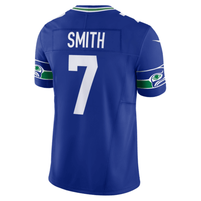 Jersey de fútbol americano Nike Dri-FIT de la NFL Limited para hombre Geno Smith Seattle Seahawks