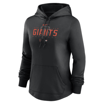 Nike, Tops, San Francisco Giants Hoodie Womens Small Nike Pullover  Thermafit Gray Mlb
