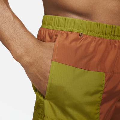 Traje de baño tipo short de voleibol de 18 cm militar para hombre Nike