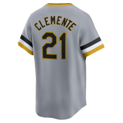 Jersey Nike Dri-FIT ADV de la MLB Limited para hombre Roberto Clemente Pittsburgh Pirates Cooperstown