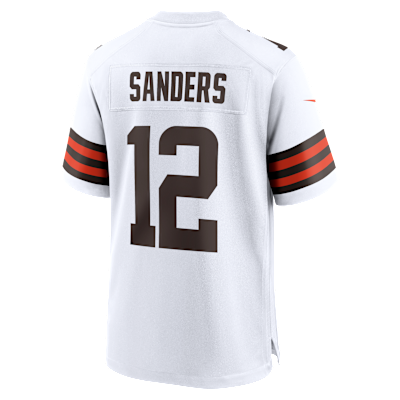 Shedeur Sanders Cleveland Browns 2025 NFL Draft Men's Nike NFL Game Jersey