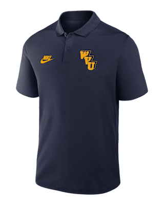 Мужские  West Virginia Mountaineers Primetime Victory Legacy Vault Logo Nike Dri-FIT College Polo