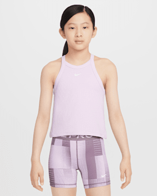 Детские  Nike Girls' High-Neck Tank Top