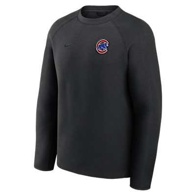 Chicago Cubs Tech Fleece Men's Nike MLB Pullover Crew