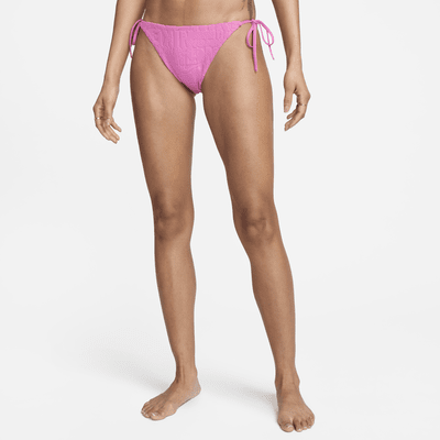 Parte de abajo de bikini con cordones para mujer Nike Swim Retro Flow