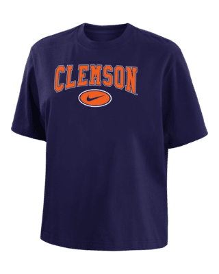 Женская футболка Clemson Nike College Boxy