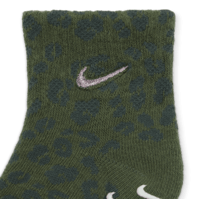 Nike Swoosh Spirit Baby Gripper Socks (3 Pairs)