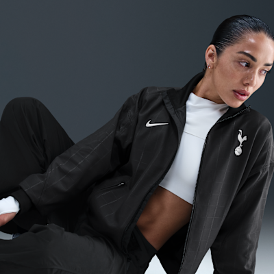 Segunda equipación Strike Tottenham Hotspur Chaqueta de fútbol Anthem Nike Dri-FIT - Mujer
