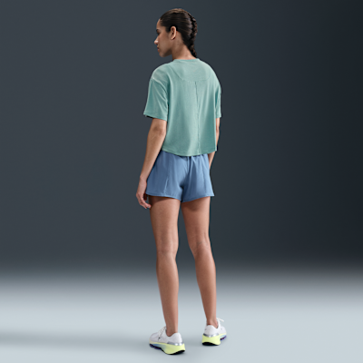 Playera de manga corta Dri-FIT cropped para mujer Nike One Relaxed