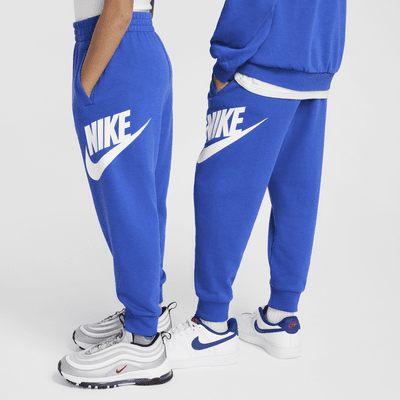 Pants de entrenamiento de French Terry para niños talla pequeña Nike Sportswear Club Fleece