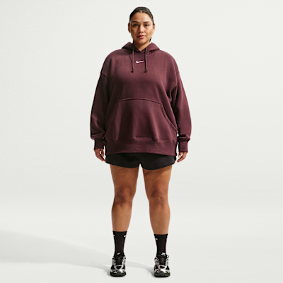 Nike Sportswear Phoenix Fleece Sudadera con capucha oversize de tejido Fleece (Talla grande) - Mujer