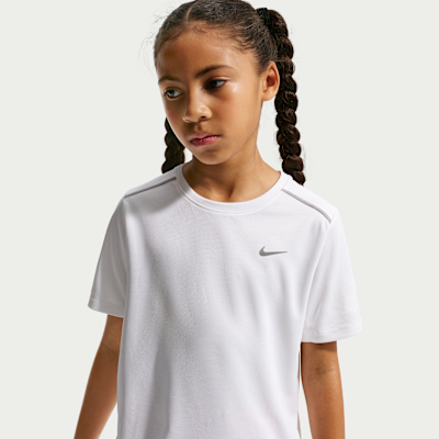 Nike Miler Older Kids' Dri-FIT Short-Sleeve Top
