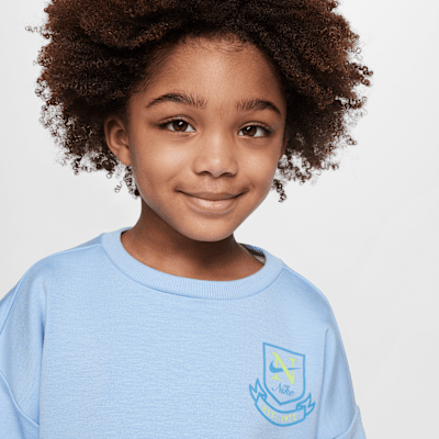 Nike Game, Swoosh, Match! Toddler Crew Top