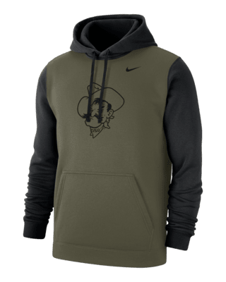 Oklahoma State Olive Pack Men's Nike College Hoodie. Nike.com