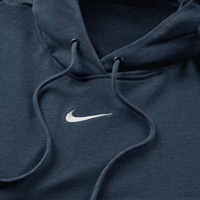 เสื้อมีฮู้ดผ้าเฟรนช์เทรีขนาดโอเวอร์ไซส์แบบสวมผู้หญิง Nike Sportswear Phoenix Fleece