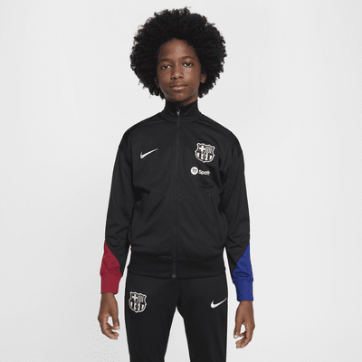 Survêtement de foot en maille Nike Dri-FIT FC Barcelona Strike pour ado