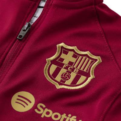 Fotbollstracksuit FC Barcelona Strike för baby