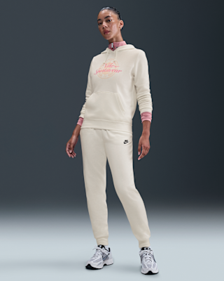 Женские спортивные штаны Nike Sportswear Club Fleece Mid-Rise Joggers