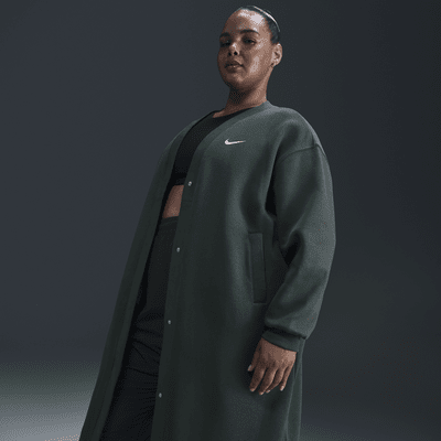 Nike Sportswear Phoenix Fleece Women's Oversized Long Cardigan (Plus Size)