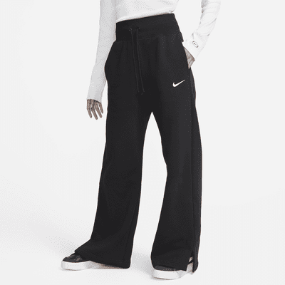 Pantaloni tuta palazzo a vita alta Nike Sportswear Phoenix Fleece – Donna