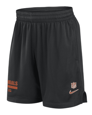 Мужские шорты Cincinnati Bengals Sideline Nike Dri-FIT NFL Shorts