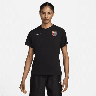 Playera de fútbol de manga corta Nike FC Barcelona Travel