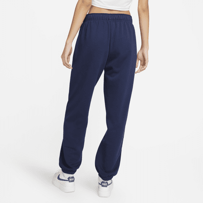 Pants de entrenamiento oversized de tiro medio para mujer Nike Sportswear Club Fleece