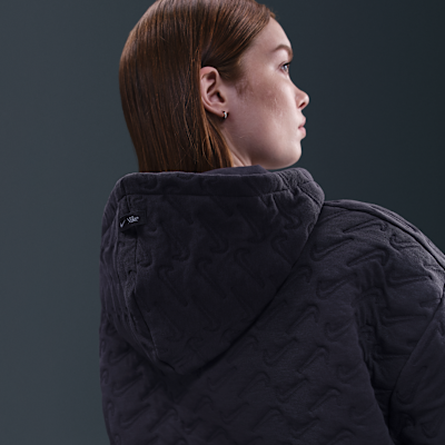 Nike Sportswear Phoenix Fleece Sudadera amplia con capucha de jacquard - Mujer