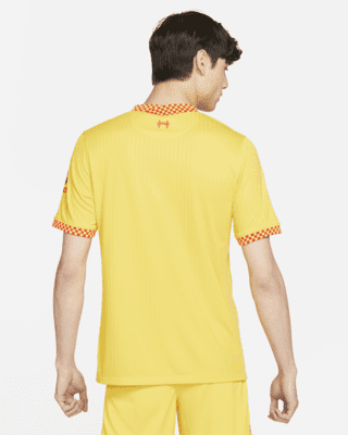 Nike 2021-22 Liverpool Youth Third Jersey - Yellow