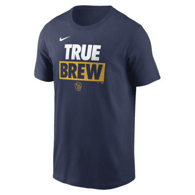 Nike Rally Rule (MLB Milwaukee Brewers) Men's T-Shirt. Nike.com