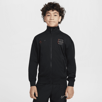 Giacca Anthem da calcio Nike Dri-FIT FC Barcelona Academy Pro per ragazzo/a – Away