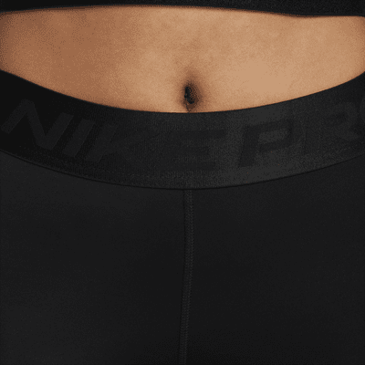 Nike Pro Pantalón corto de talle medio de 8 cm - Mujer