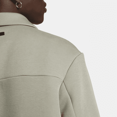 Chamarra tipo camisa oversized para hombre Nike Sportswear Tech Fleece Reimagined