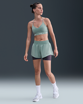 Женские шорты Nike One Dri-FIT Mid-Rise 3" Brief-Lined Shorts