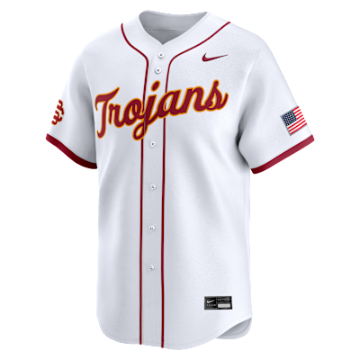 USC Wordmark Men's Nike College Limited Baseball Jersey